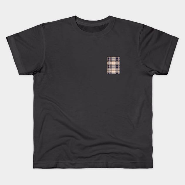 brown cross pattern Kids T-Shirt by Ek BY Exclusive